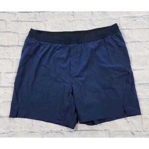 Ten Thousand Set Shorts MENS XXL Blue Lined Running Training Athletic